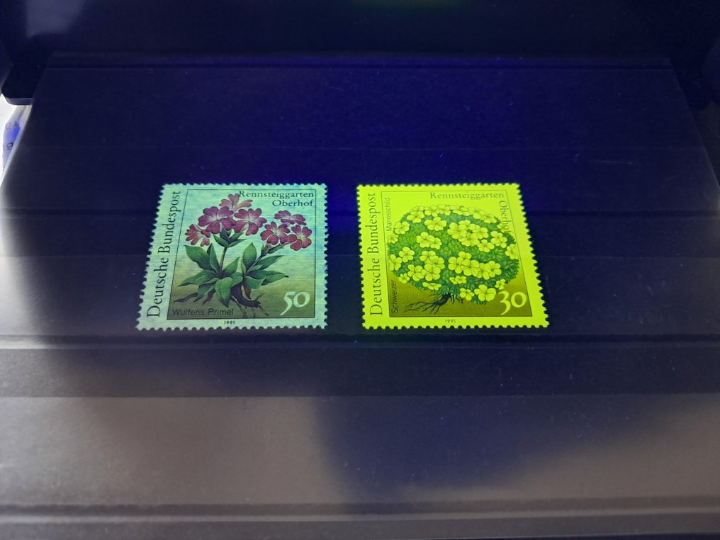 德国,联邦共和国 1991 - 50 Pf 自然保护 1991 无荧光,白纸,未使用,Mi:-,- - Michel 1506 F #2.1