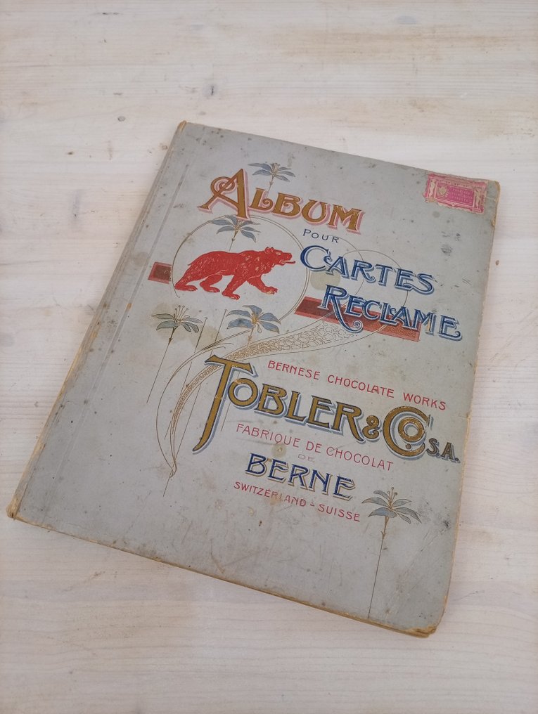 Tobker&co - Album pour Cartes Réclame Tobler & C. S.A. Berne complet - 1900-1920 #1.0