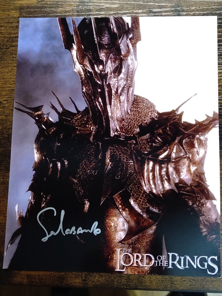 The Lord of the Rings - Signed by Sala Baker "Sauron" - Photo, Autograph #1.0