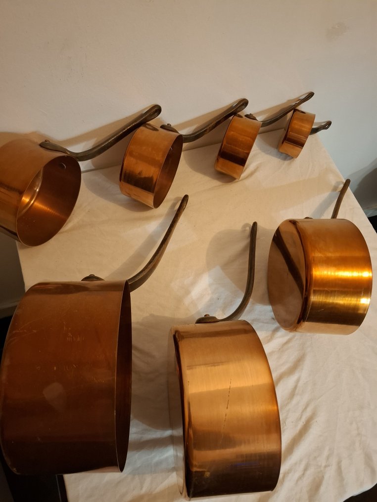 烹饪锅套装 (7) - 铜, 铁 #1.0