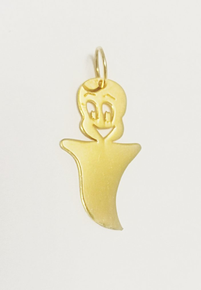 No reserve price - Pendant - 18 kt. Yellow gold - ghost #1.0
