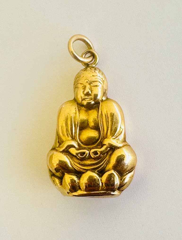 χωρίς τιμή ασφαλείας - Κρεμαστό κόσμημα - 14 καράτια Κίτρινο χρυσό #1.0