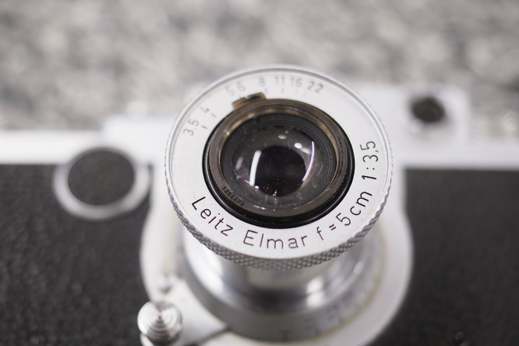 Leica IIf Red Dial 1/1000 (mit Leitz Elmar 5cm f/3.5) Câmera analógica #4.3