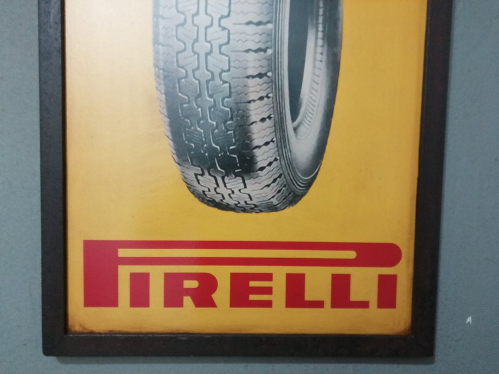 Pirelli - Eisernes Schild - Pirelli - Werbeschild - 1970 - Eisen #4.3