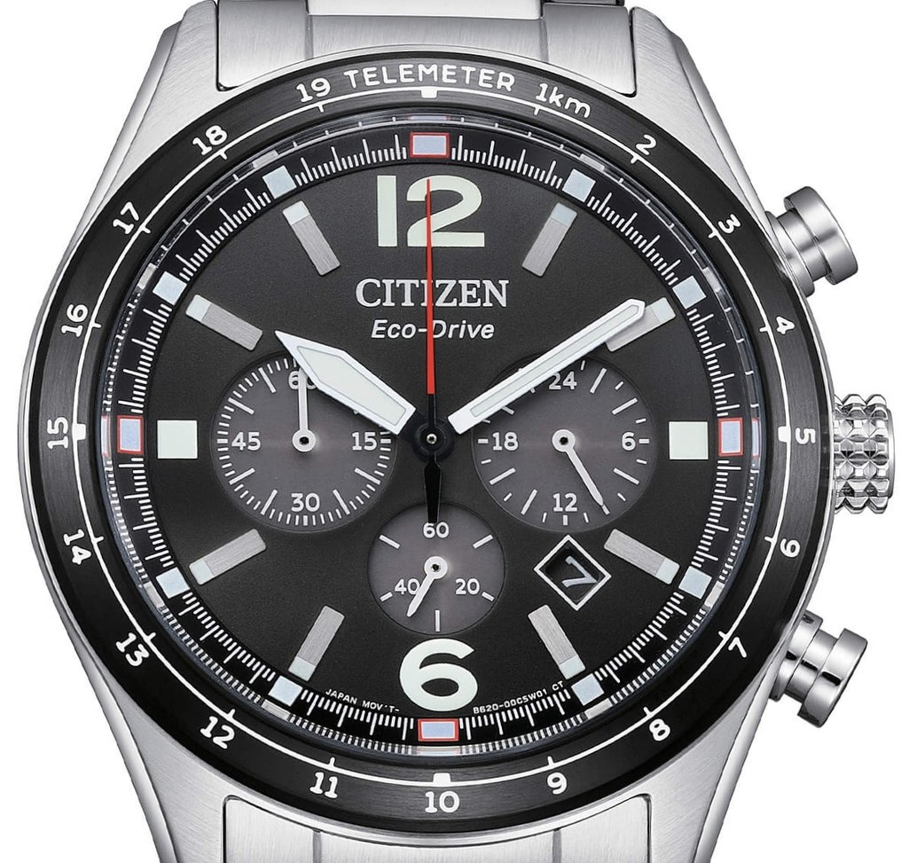 Citizen - Aviator Crono Eco Drive - Nincs minimálár - CA465455E - Férfi - 2025 #2.1