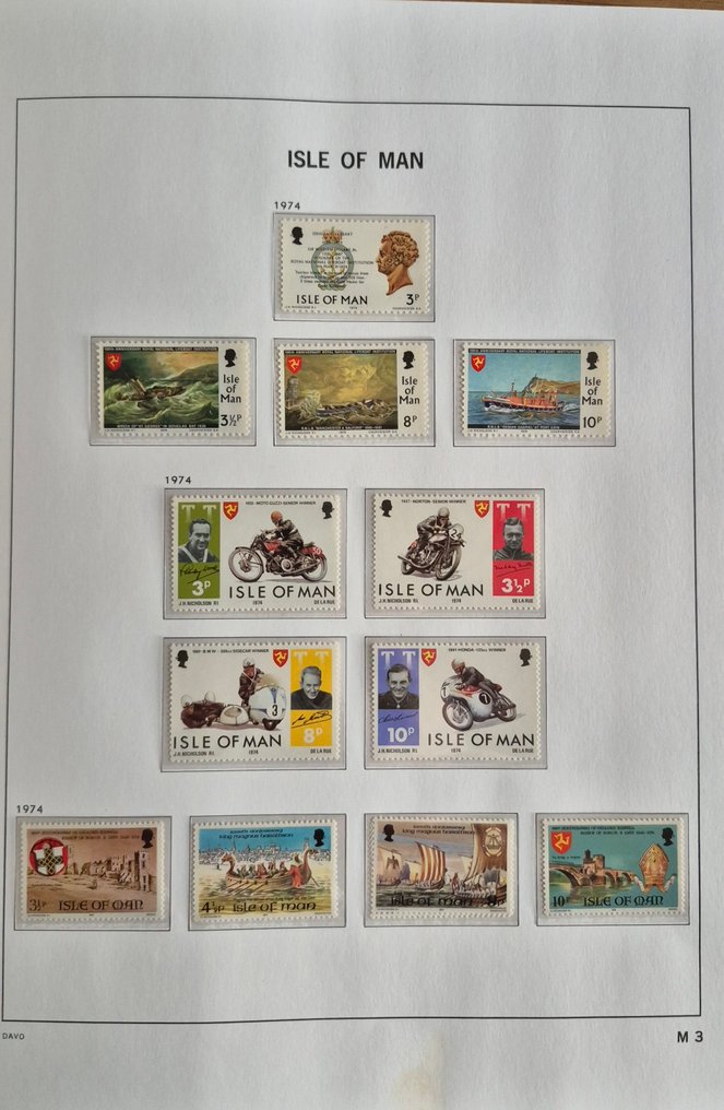 马恩岛 1973/2004 - 邮票：Isle of Man #3.2