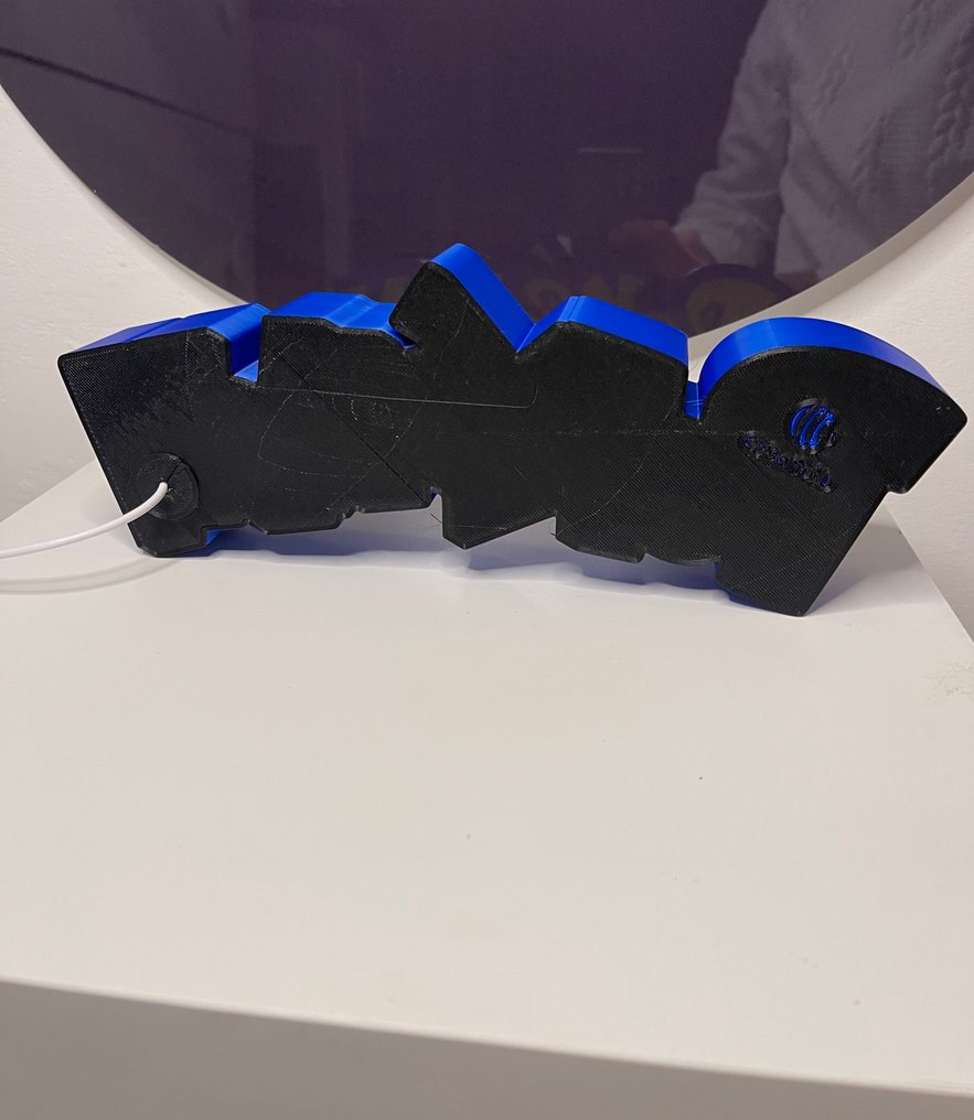 Φως σήμα – Σχεδιασμός γραμματοσειράς retro gaming – Κατασκευασμένο στην Ιταλία - Cr3ativid - Φωτεινό κουτί - Πλαστικό #3.2