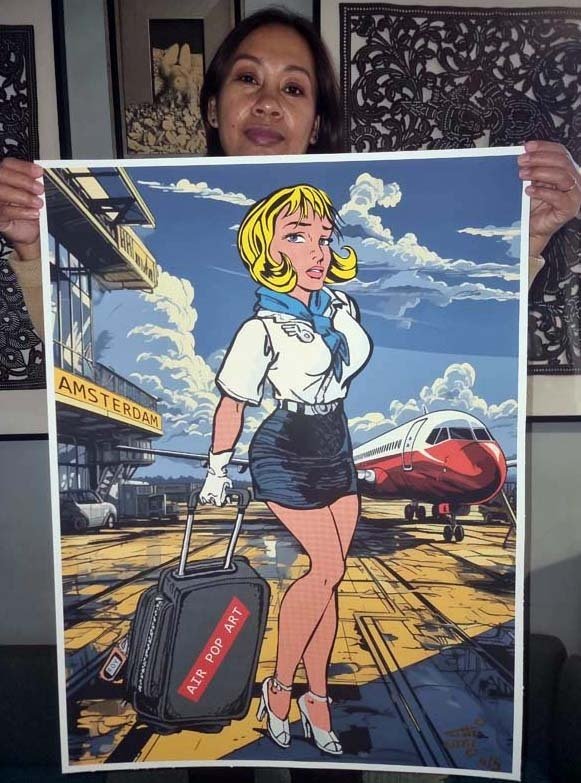 Tushikuni - XL EDITION / PIN UP POPART AIRLINES #2.1