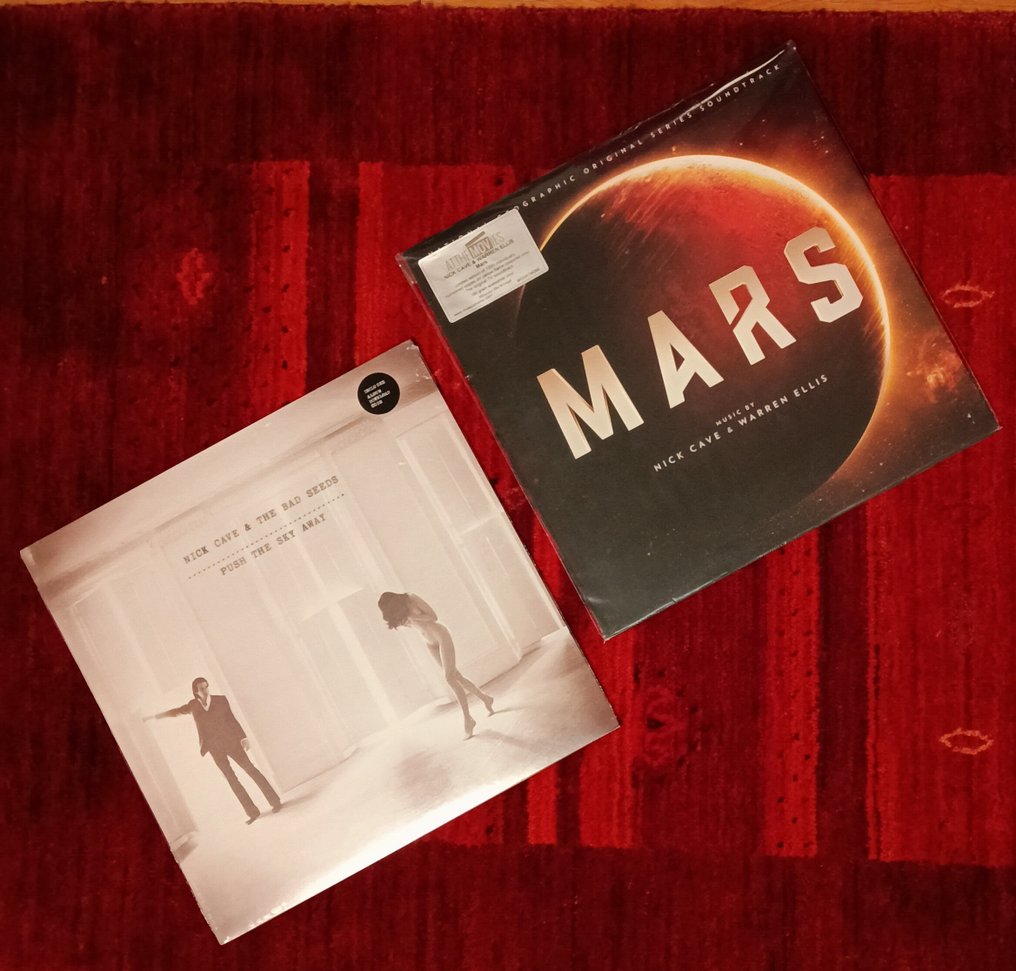 Nick Cave & The Bad Seeds, Nick Cave & Warren Ellis - Push The Sky Away  /  Mars (limited numbered edition) - Différents titres - Albums LP (plusieurs articles) - 180 grammes, Vinyle de couleur - 2013 #3.2