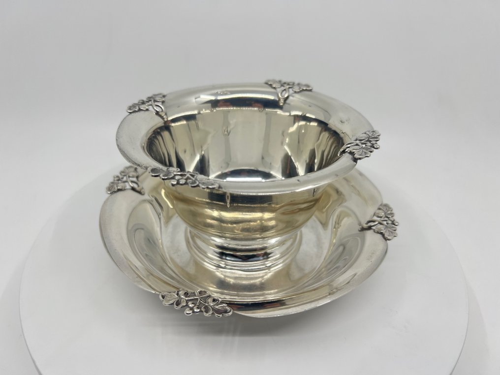 Fisher - Διακοσμητικό (2) - Alexandria - .925 silver - Μπολ και πιατέλα #3.2