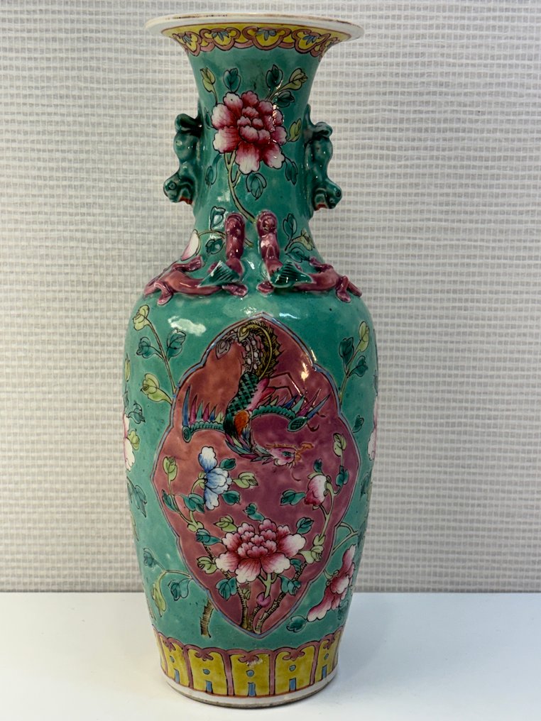 花瓶 - 瓷器 - 中國 - 清朝（1644-1911）  (沒有保留價) #4.3