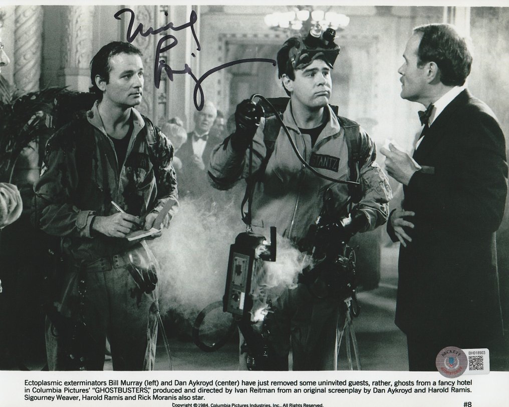 Ghostbusters - Signed by Michael Ensign (Hotel Manager) #1.0