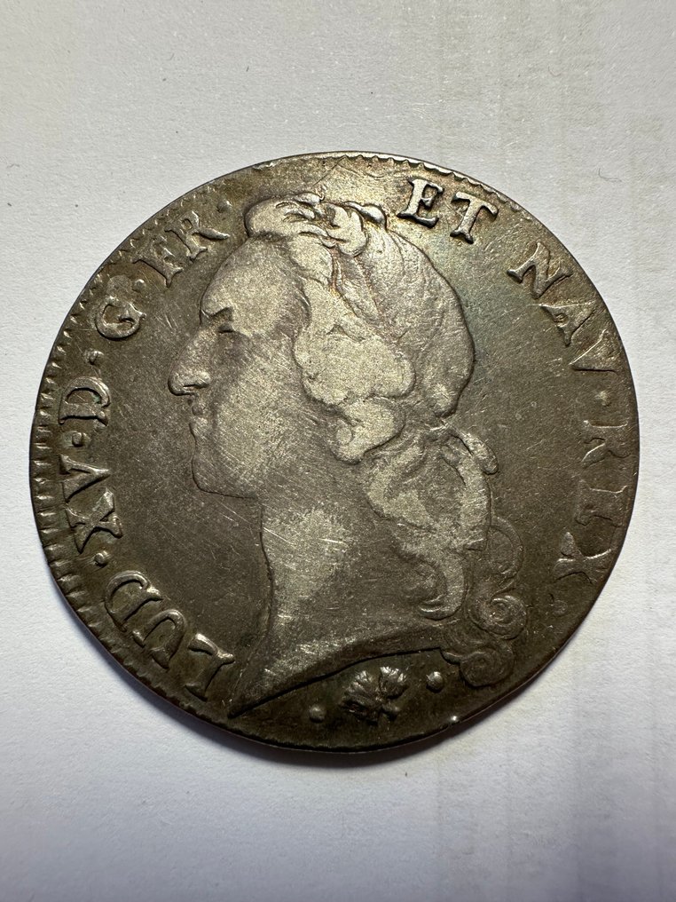 法国. 路易十五 (1715-1774). Ecu 1764-L, Bayonne (没有保留价) #1.0