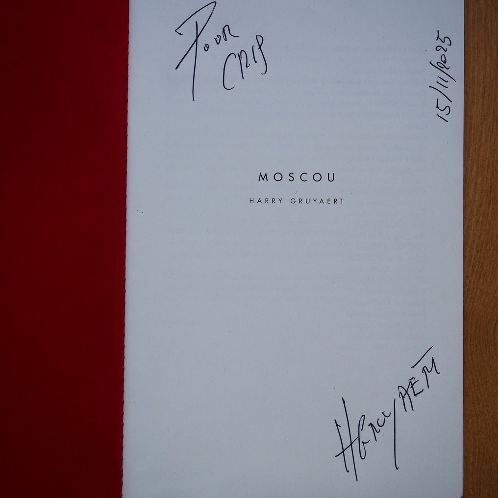 SIGNED, HARRY GRUYAERT - MOSCOU - 2010 #1.0
