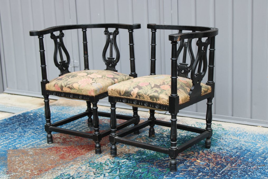 Καρέκλα (2) - Ξύλο - Καρέκλες Γωνίας Napoléon III #1.0