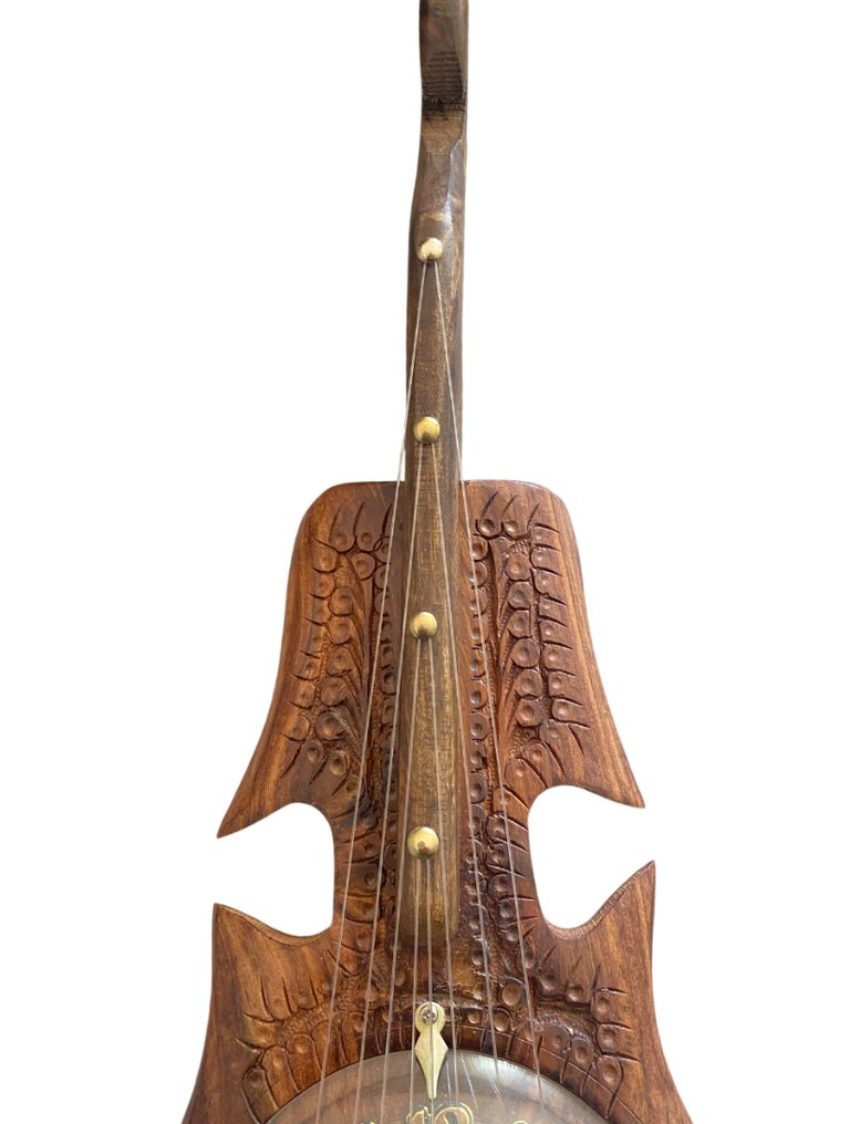 Wall clock -   Ahşap - 2010-2020 - wood carved wall clock #4.3