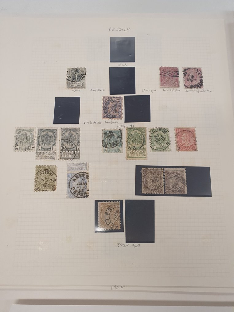 比利時 1851/2013 - 8本书及散装收藏 #4.3