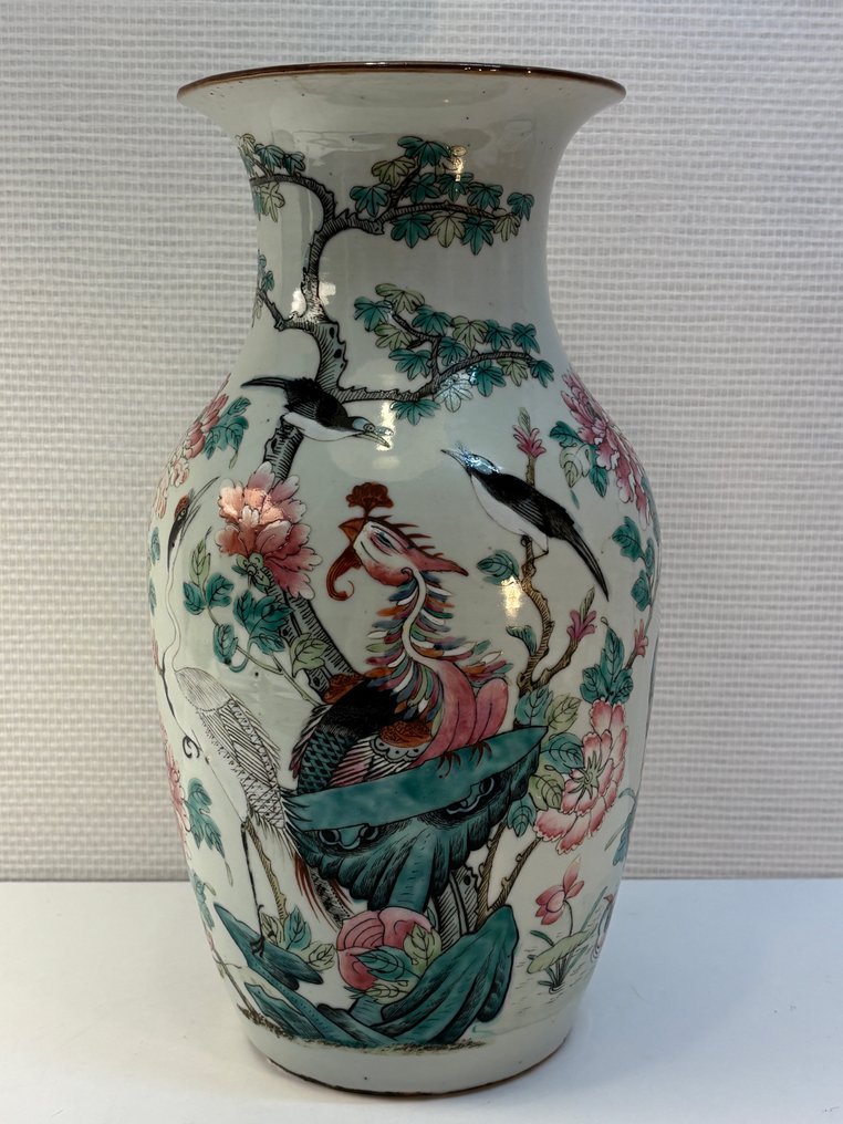 Βάζο - Πορσελάνη - Κίνα - Qing Dynasty (1644-1911) (χωρίς τιμή ασφαλείας) #1.0