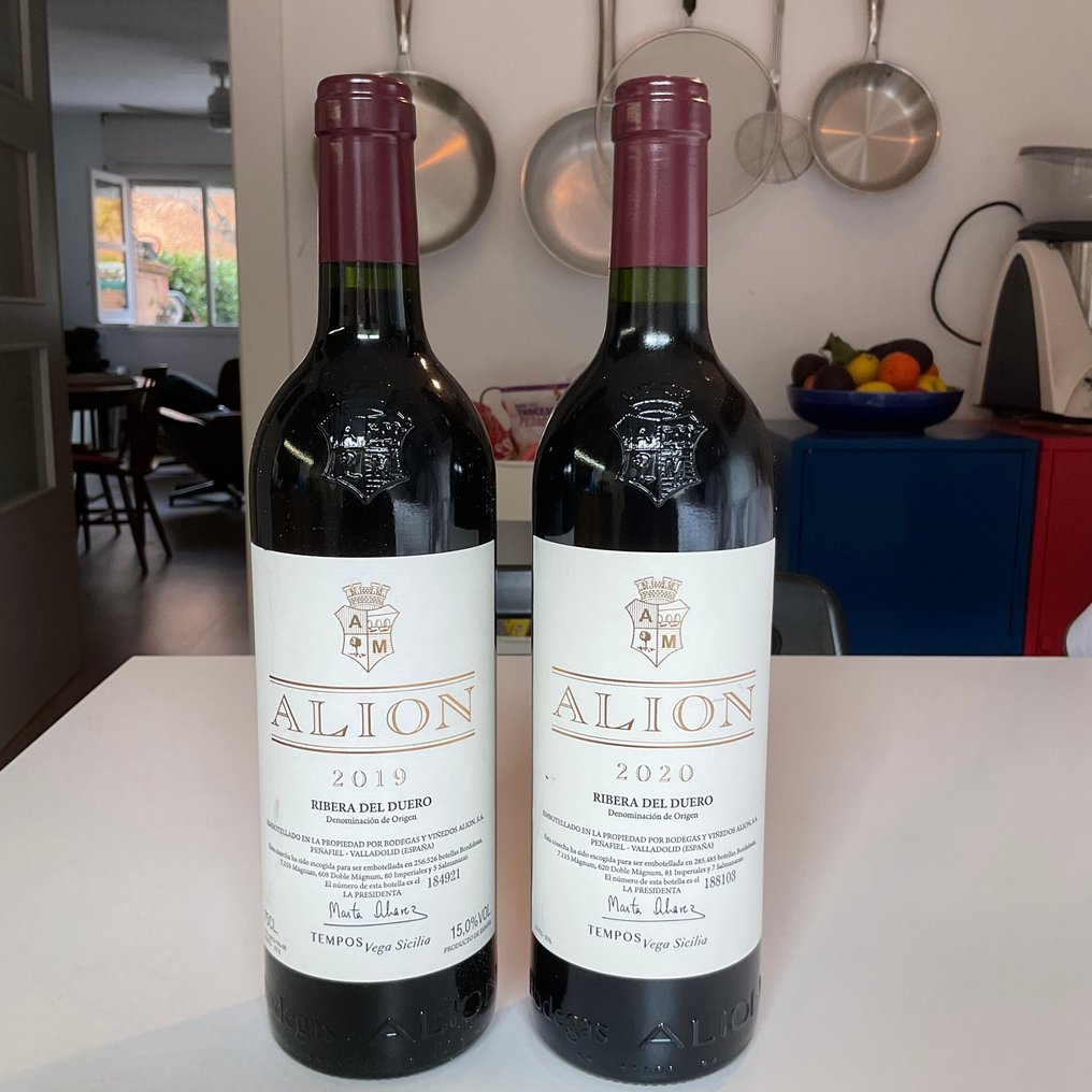 2019 & 2020 Tempos Vega Sicilia, Alion - Ribera del Duero - 2 Flasker (0,75 L) #3.2