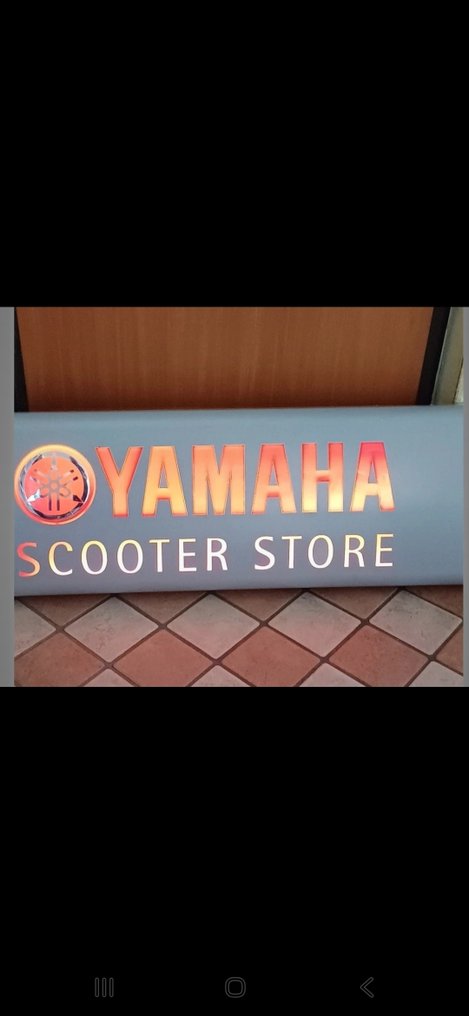Yamaha - YAMAHA κατάστημα σκούτερ - Φωτεινό κουτί - Αλουμίνιο, πλαστική #2.1
