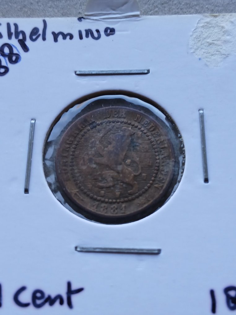 Holland. Willem III. 1 Cent 1878 tot 1942 (Ingen mindstepris) #2.1