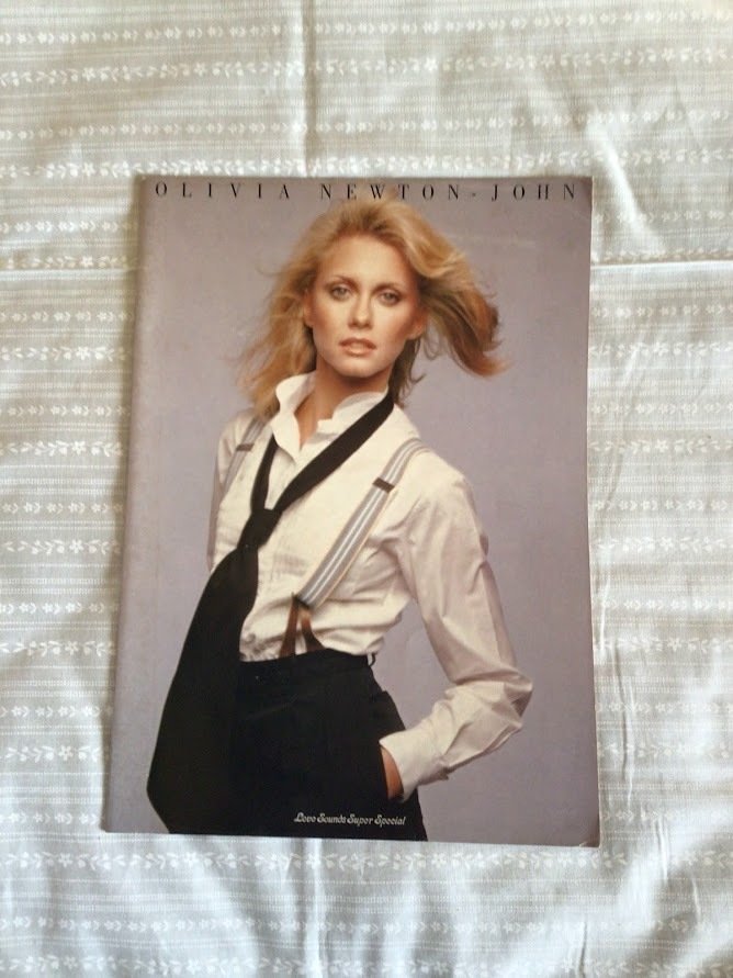 Olivia Newton-John - Japan Tour 1978 Official Program Book with Original Folded Poster - 1978 #2.1