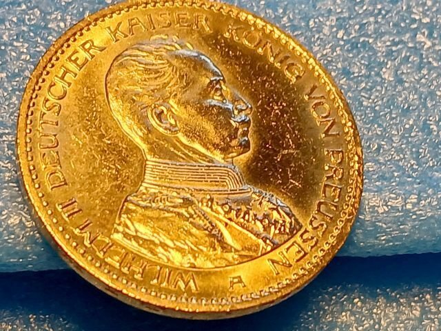 Duitsland, keizerrijk 20 Mark 1914. Preussen. Regentschaft: 1888 bis 1918  (Zonder minimumprijs) #4.3