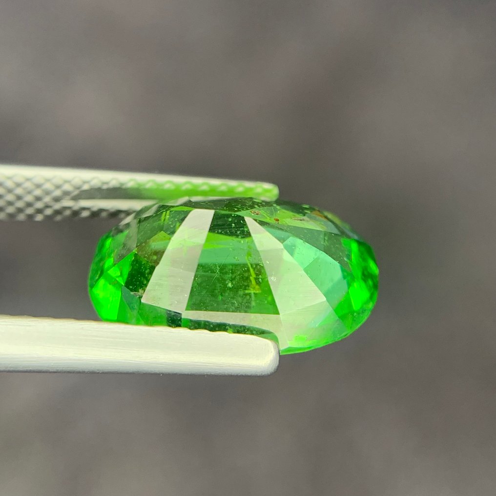 1 pcs  绿色 沙弗莱石  - 5.01 ct - 国际宝石研究院（IGI） - Tasvorite Garnet #2.1