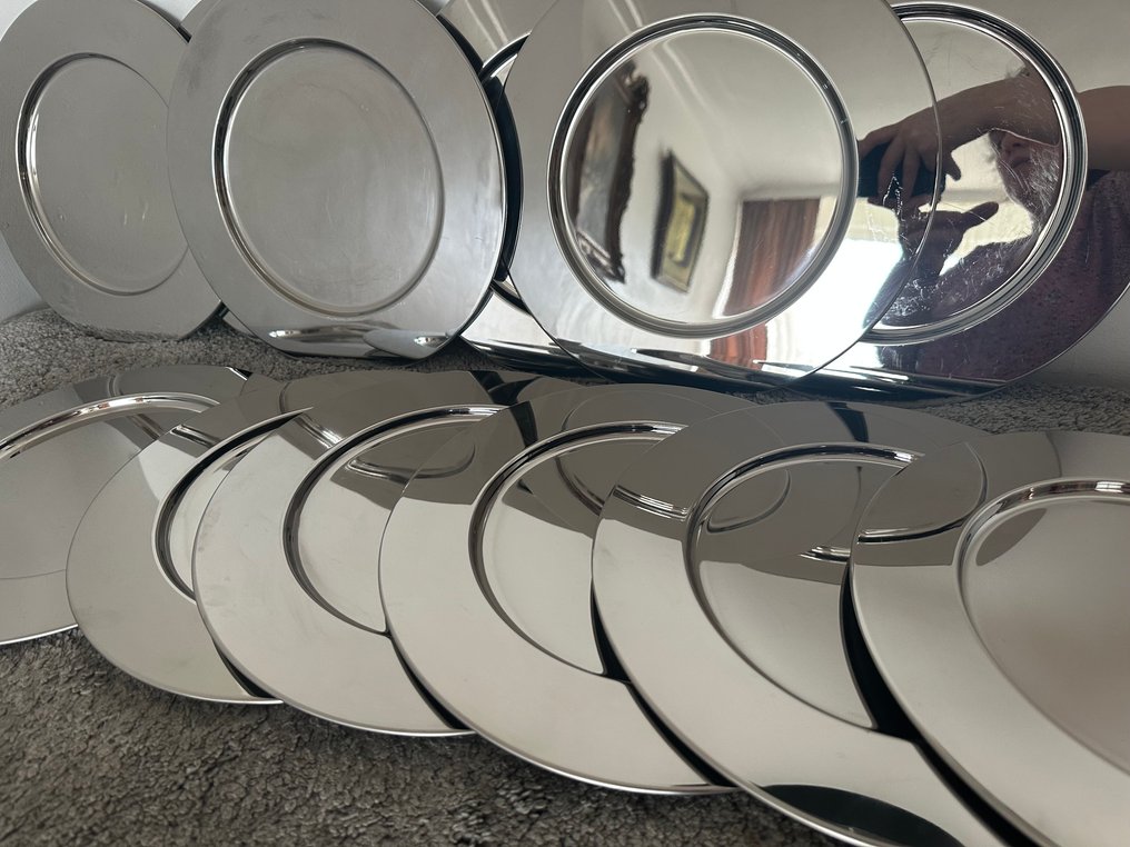 杯垫 (12) - 不锈钢 - enternum inox 18/10 #4.3