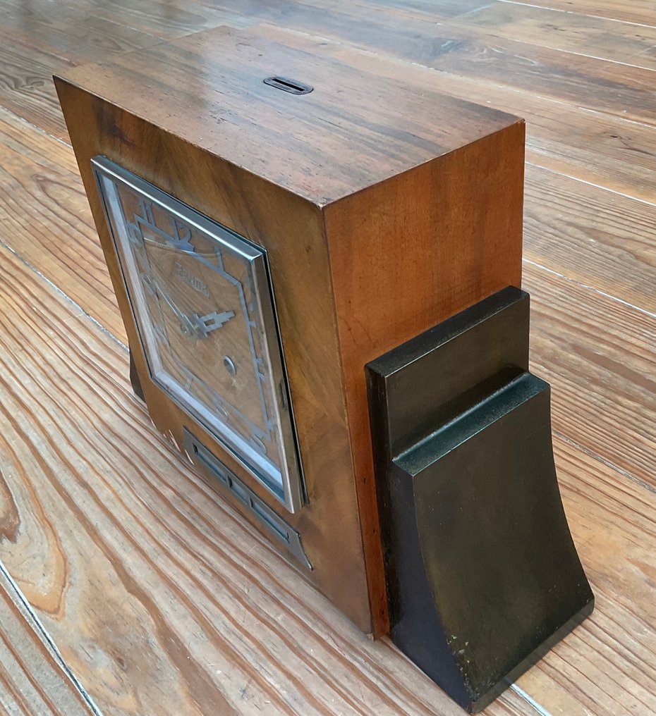 Tafelklok - Zenith -   Hout, Messing - 1930-1940 #3.2