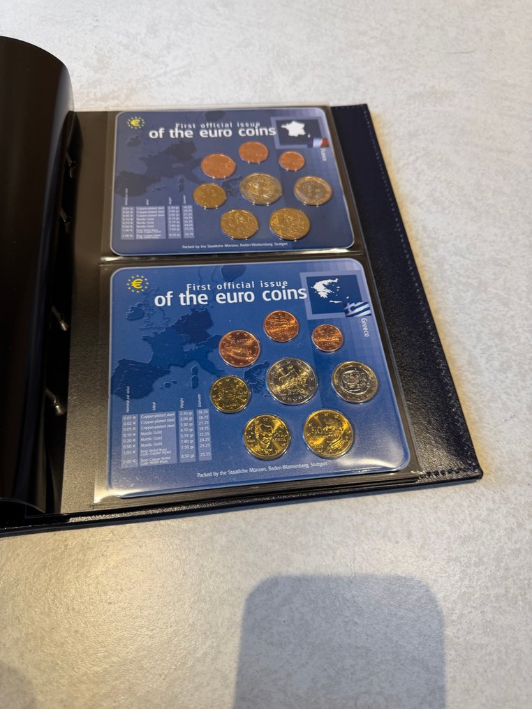 Europa. Series 1 Cent - 2 Euro 1999/2002 (12 series) (Zonder minimumprijs) #3.2