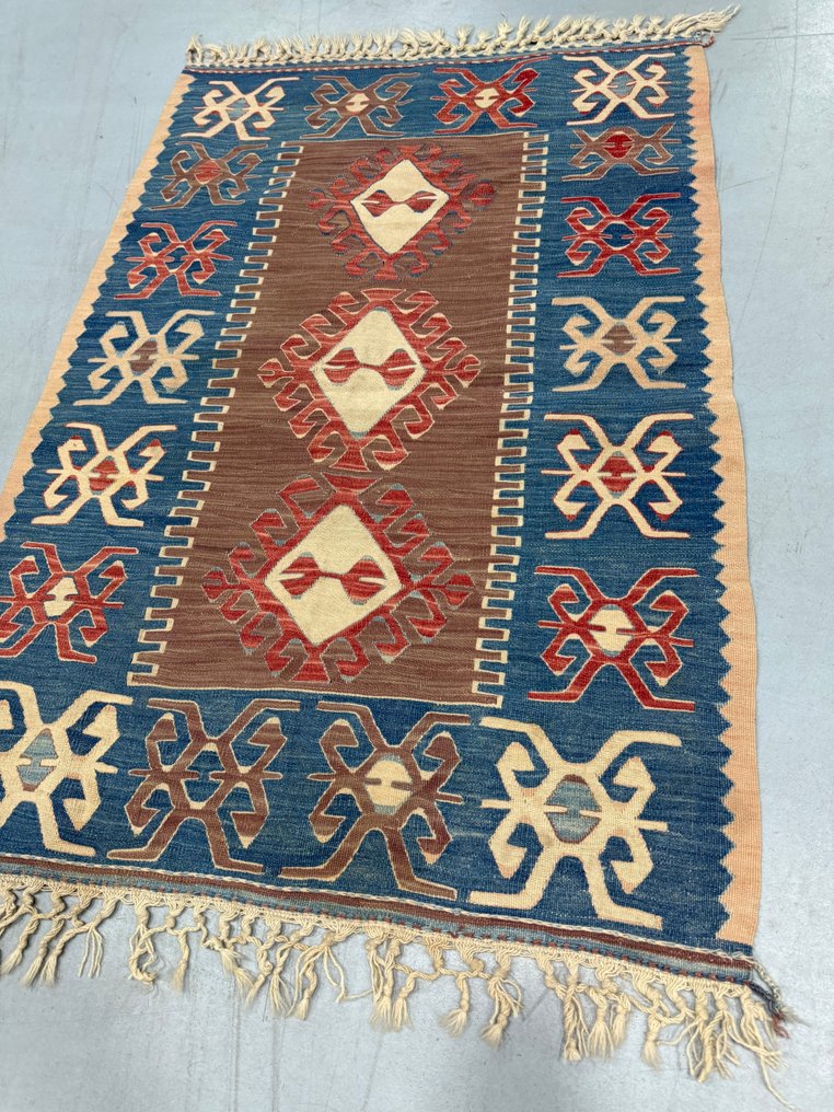 Kilim Anatolio Εξαιρετικά λεπτό - Χαλί - 124 cm - 77 cm #4.3