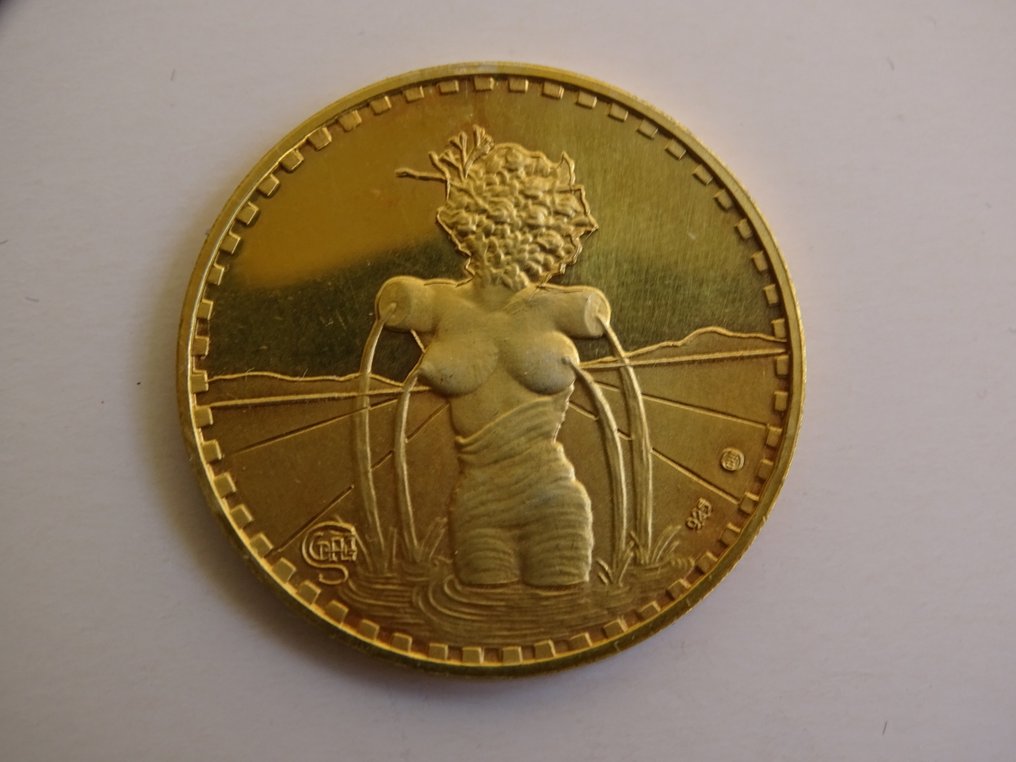 Salvador Dali (1904-1989) - Scultura, The Venus - 3 cm - Argento - 1970 #1.0