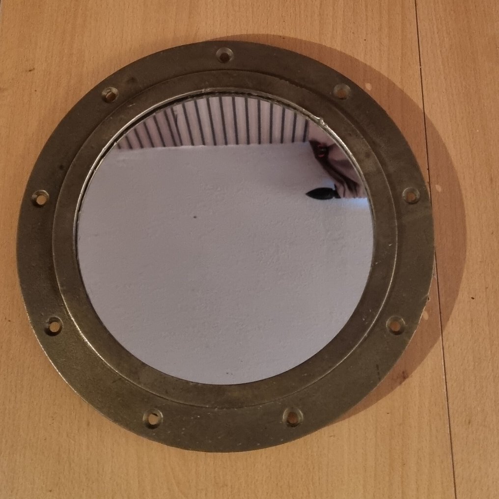 Przedmioty morskie - Brązowy- lustro porthole #1.0