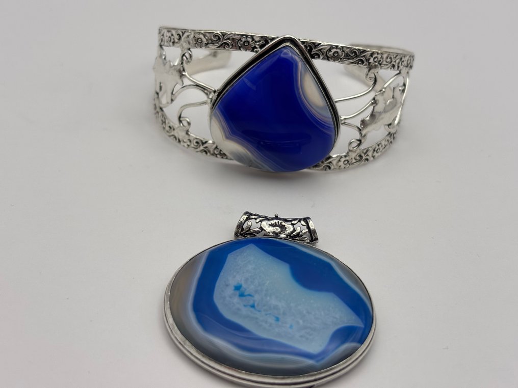 Sølv - Sett med 2 smykker #1.0