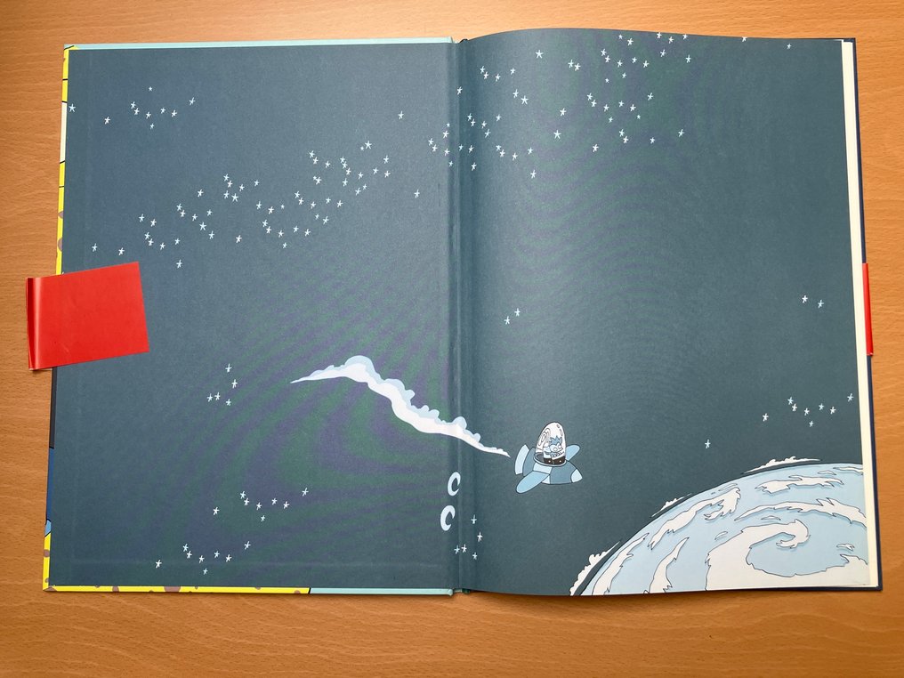 Kaput & Zösky - Ruimtetuig - opdrachttekening - 1 Album - Ensipainos - 2003 #2.1