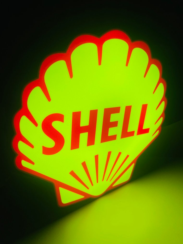 定制灯牌——复古燃料标志设计——意大利制造 - Cr3ativid - 灯箱 - 塑料 #1.0