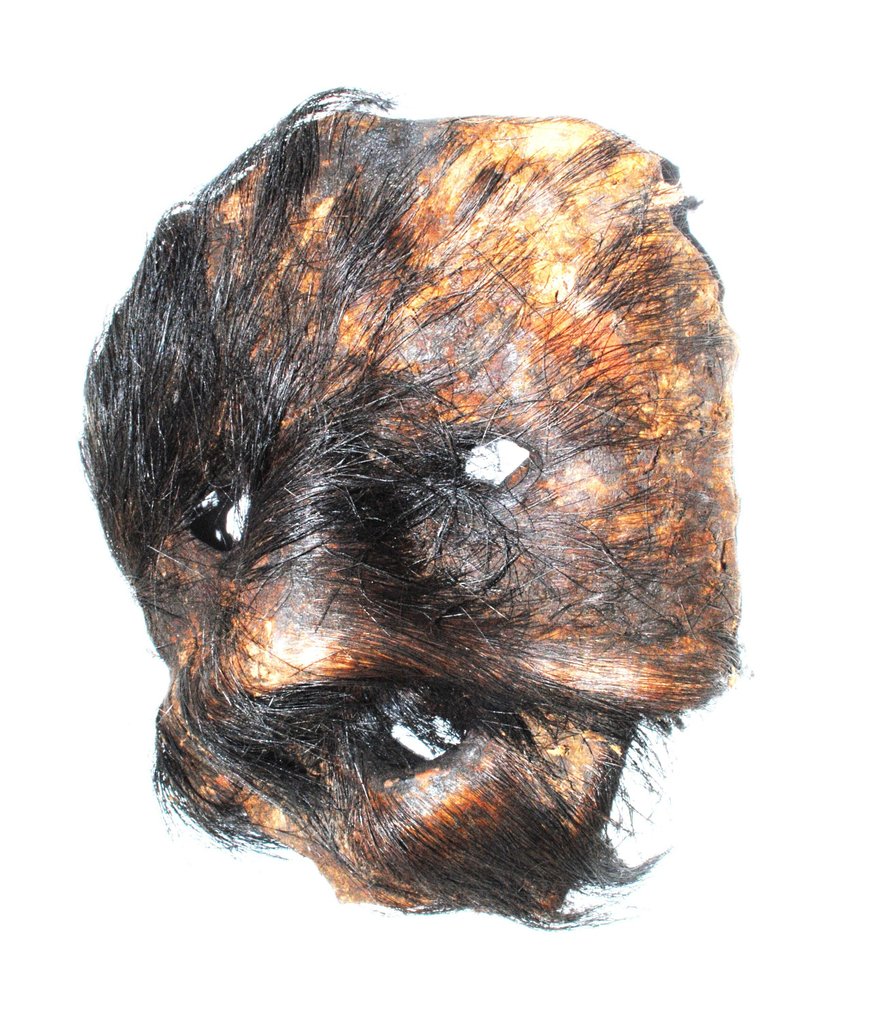 Ledermaske 巫师面具 Tamang 尼泊尔喜马拉雅 23厘米  (沒有保留價) #4.3