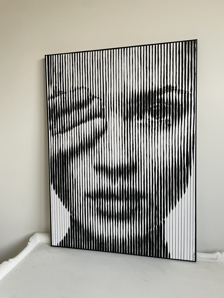 Gerke Rienks - Kate Moss, Handpainted #3.2