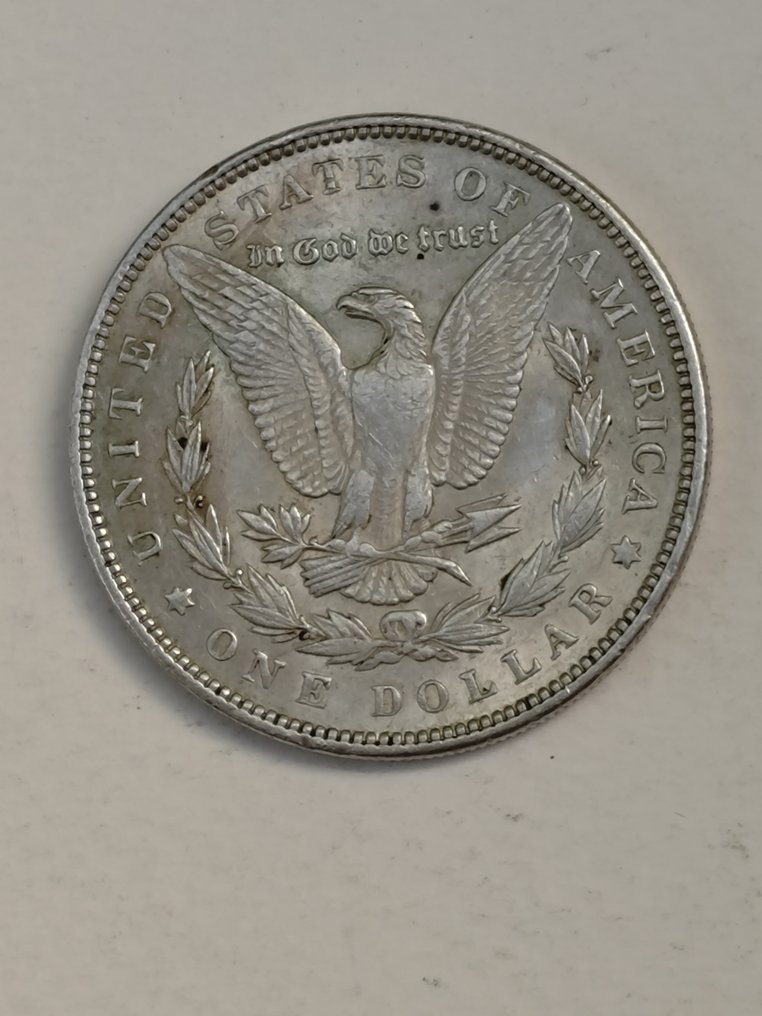 美国. Morgan Dollar 1890  (没有保留价) #1.0