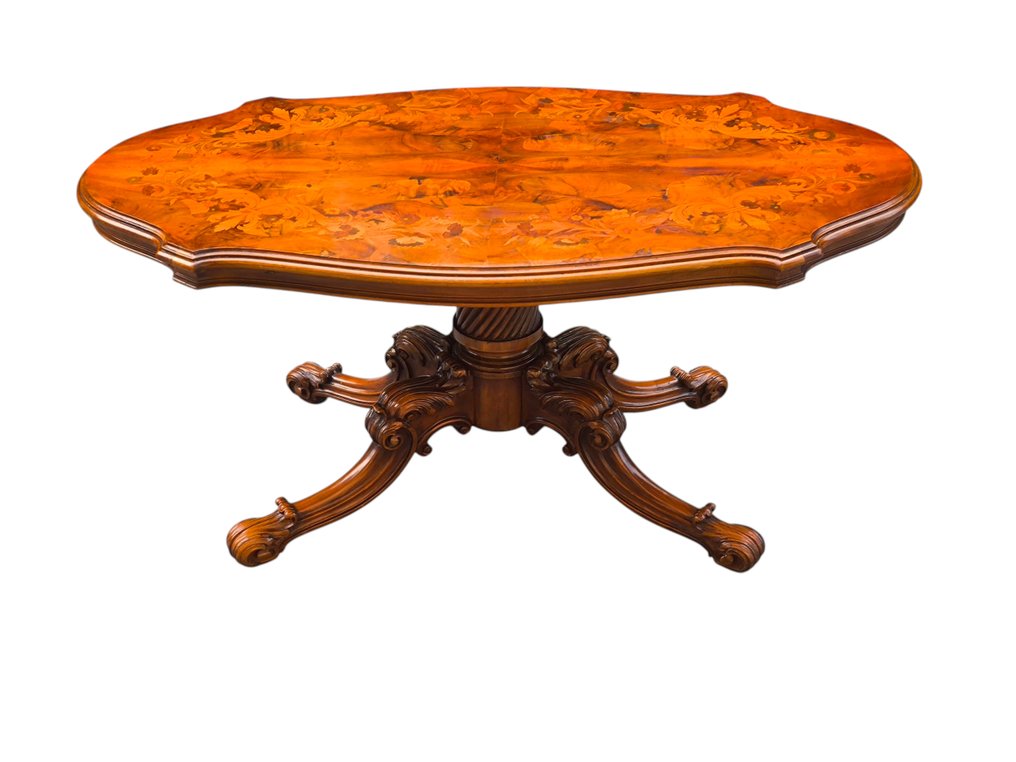 中心桌 - 木 #1.0