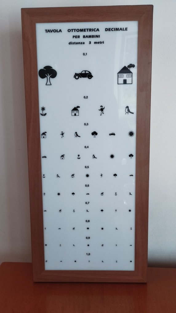 Lampe - Holz, Glas #1.0