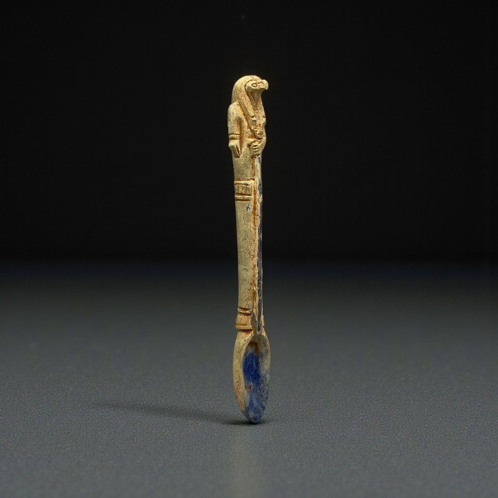 Replica of ancient Egyptian Ritual Spoon with Falcon Headed God Horus  (No reserve price) #2.1