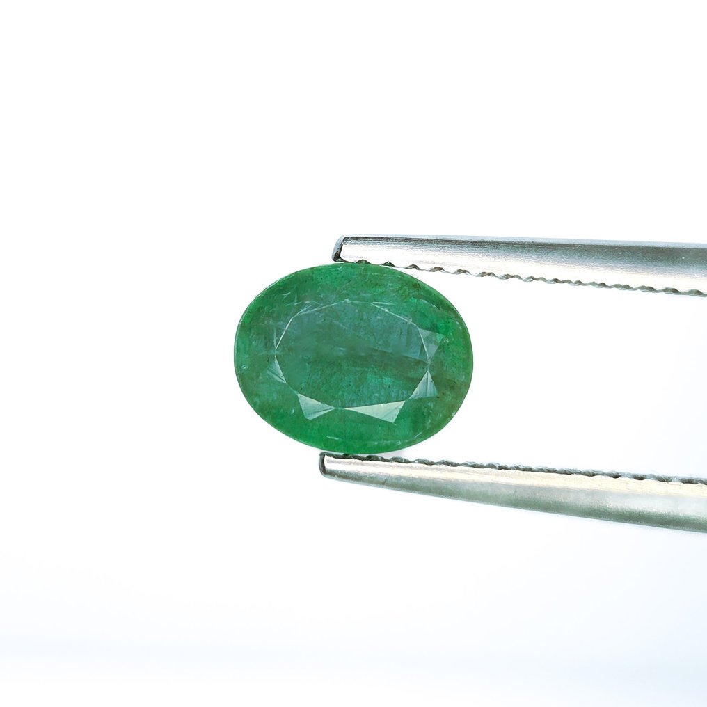 Ingen mindstepris - 2 pcs Smaragd - 2.88 ct - International Gemological Institute (IGI) #4.3