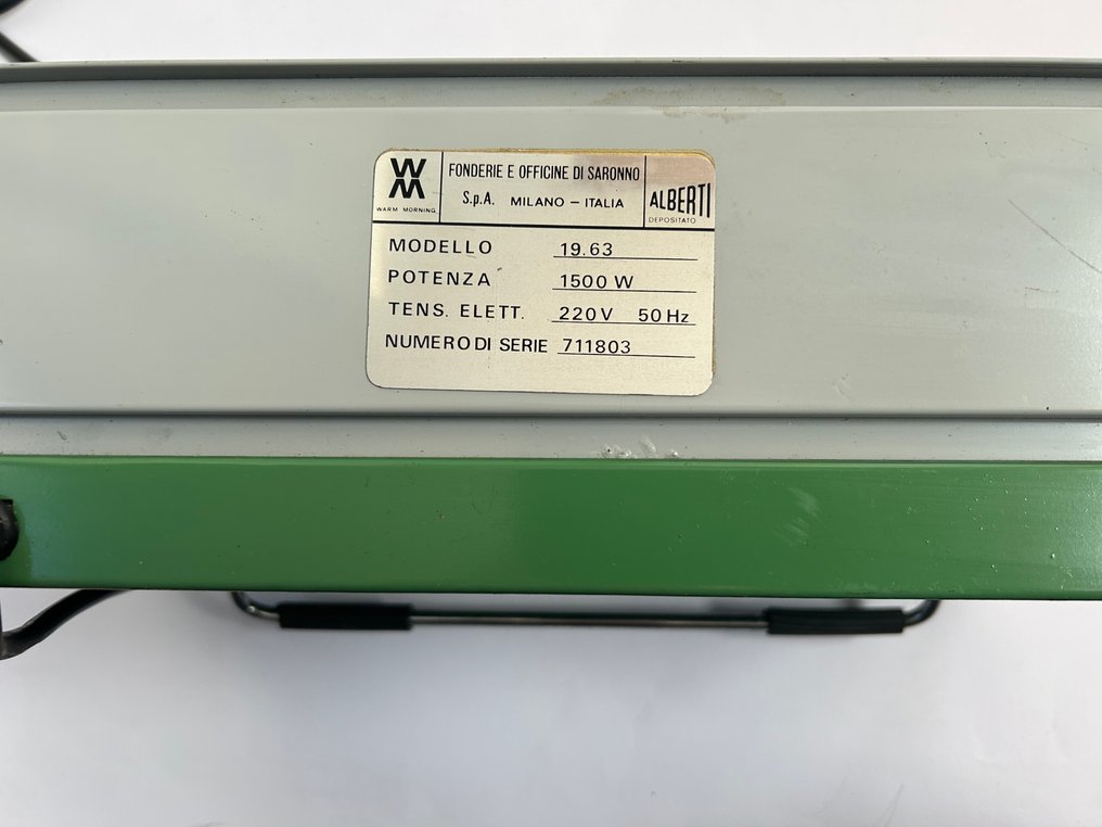 Fonderie e officine di Saronno Heater - Aluminium #1.0