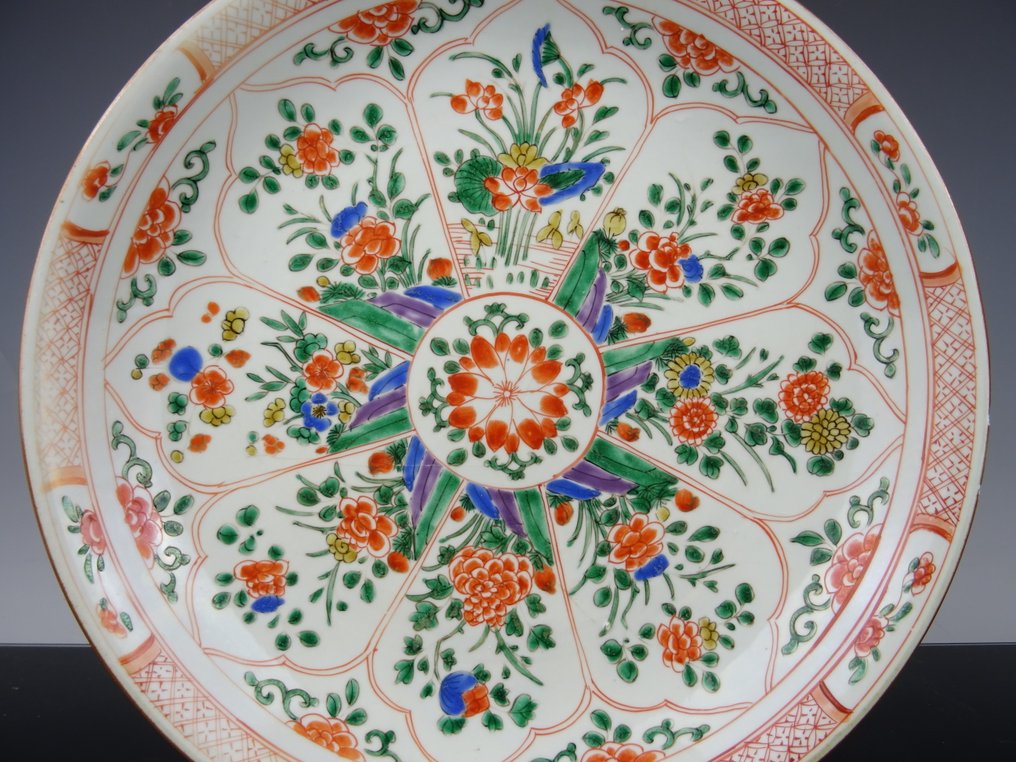 盘子 - 瓷 - 康熙 1662-1722 #1.0