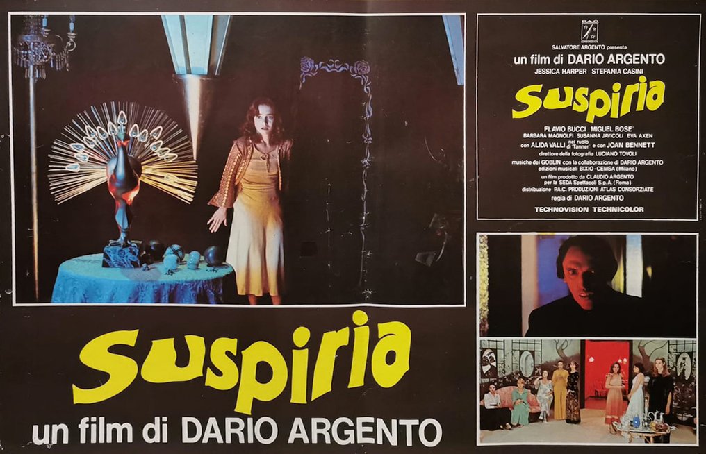 Poster - Dario Argento - Jessica Harper - Goblin - Suspiria - A15 - Δεκαετία του 1970 #1.0