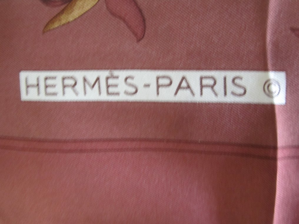 Hermès - Au Bois Dormant  DE STROPPA  1983  SOIE - Foulard #4.3