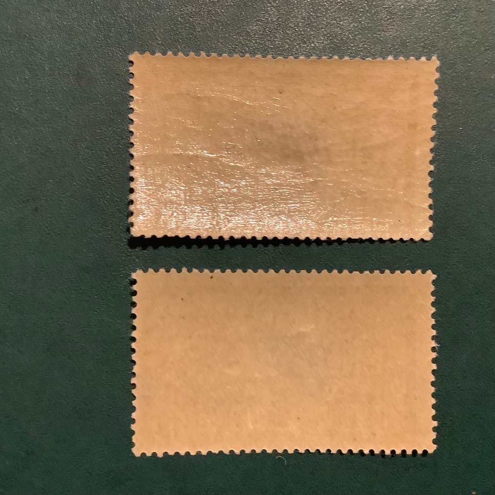 Γαλλία 1900 - 50 cent Merson και στους δύο τύπους χαρτιού. - Yvert 120 en 120d #2.1