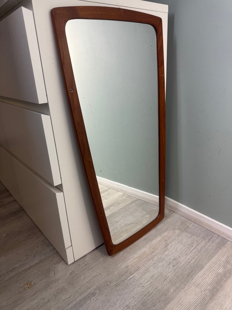 Wall mirror - Teak - Teak Wooden Mirror #2.1